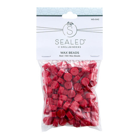 Spellbinders Red Wax Beads (WS-042) Spellbinders Red Wax Beads (WS-042)