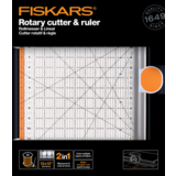 Fiskars Rotary Cutter & Ruler Combo 12x12 Inch Ø45mm (1016264)