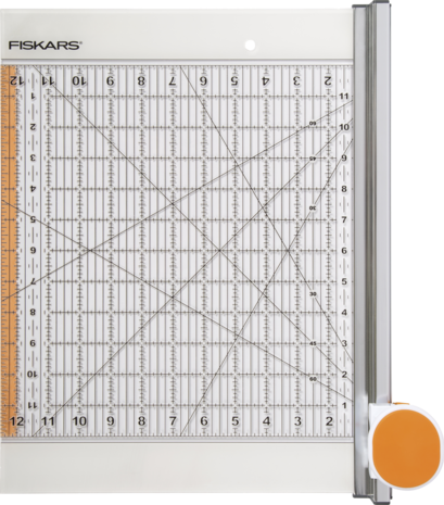 Fiskars Rotary Cutter & Ruler Combo 12x12 Inch Ø45mm (1016264) Fiskars Rotary Cutter & Ruler Combo 12x12 Inch Ø45mm (1016264)