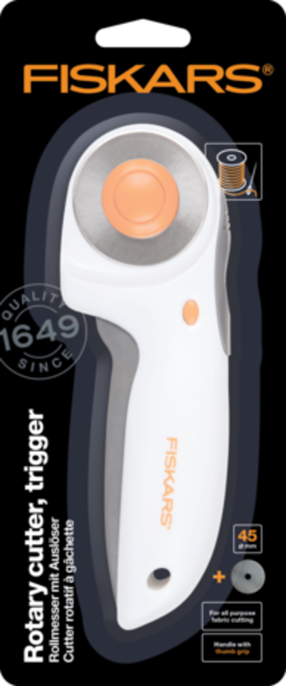 Fiskars Rotary Cutter Ø45mm Trigger (1003910) Fiskars Rotary Cutter Ø45mm Trigger (1003910)