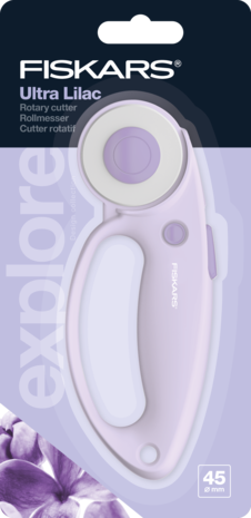 Fiskars Rotary Cutter Explore Ø45mm Ultra Lilac (1066464)