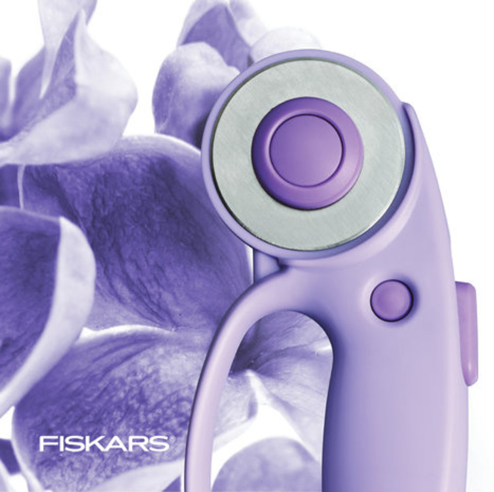 Fiskars Rotary Cutter Explore Ø45mm Ultra Lilac (1066464)