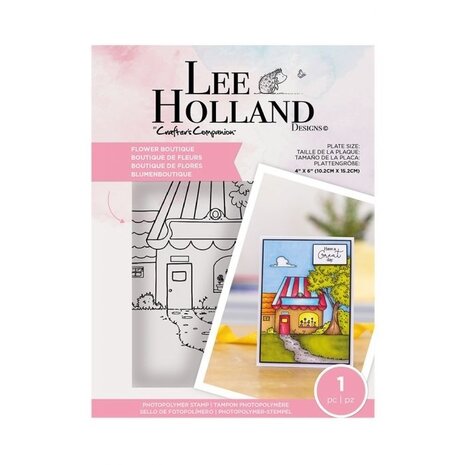 Crafter's Companion Lee Holland Flower Boutique Clear Stamps (LH-STP-FLOWB)