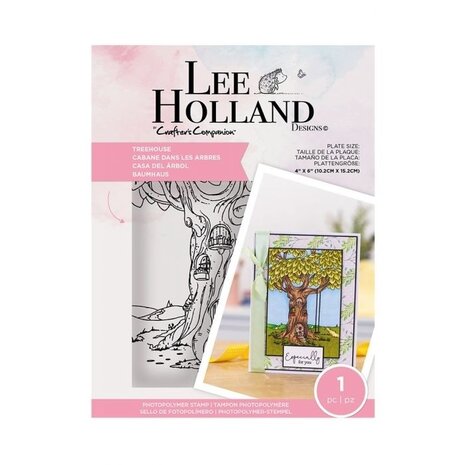 Crafter's Companion Lee Holland Treehouse Clear Stamps (LH-STP-TREEH)