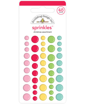 Doodlebug Design Inc. Christmas Assortment Sprinkles (54pcs) (6441)