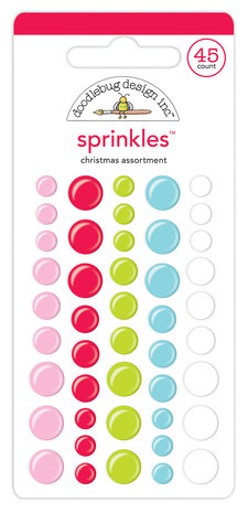 Doodlebug Design Inc. Christmas Assortment Sprinkles (54pcs) (6150)