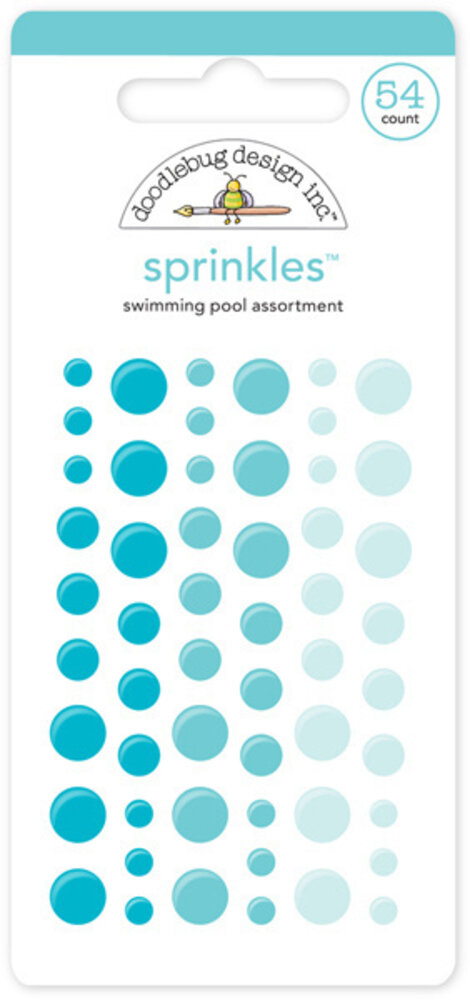 Doodlebug Design Inc. Swimming Pool Sprinkles (54pcs) (4010) Doodlebug Design Inc. Swimming Pool Sprinkles (54pcs) (4010)