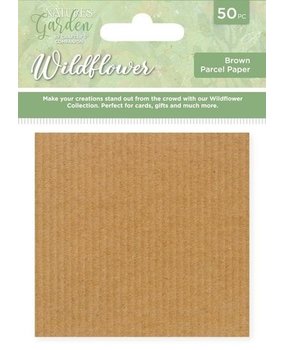 Crafter's Companion Wildflower Brown Parcel Paper (50pcs) (NG-WILD-BPP50) Crafter's Companion Wildflower Brown Parcel Paper (50pcs) (NG-WILD-BPP50)