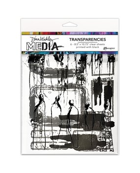 Dina Wakley MEdia Transparencies Frames & Figures Set 2 (MDA82057) Dina Wakley MEdia Transparencies Frames & Figures Set 2 (MDA82057)