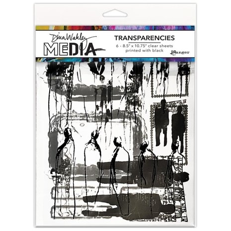 Dina Wakley MEdia Transparencies Frames & Figures Set 2 (MDA82057) Dina Wakley MEdia Transparencies Frames & Figures Set 2 (MDA82057)