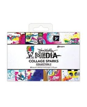 Dina Wakley MEdia Collage Sparks Collection 2 (MDA82231)