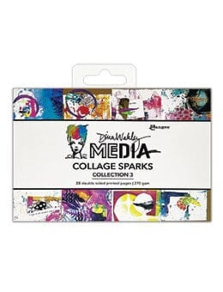 Dina Wakley MEdia Collage Sparks Collection 3 (MDA82248) Dina Wakley MEdia Collage Sparks Collection 3 (MDA82248)