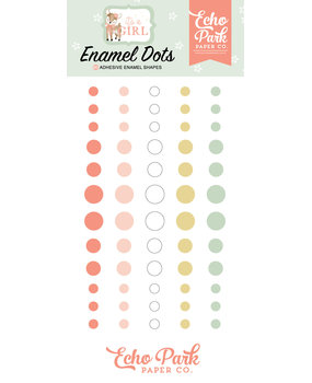 Echo Park It's A Girl Enamel Dots (IAG277028)*