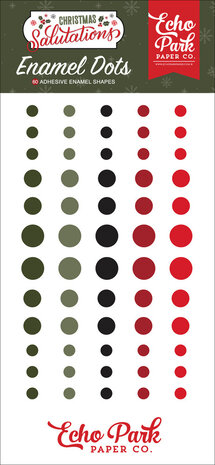 Echo Park Salutations Christmas Enamel Dots (SAC255028) Echo Park Salutations Christmas Enamel Dots (SAC255028)