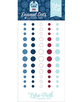 Echo Park My Favorite Winter Enamel Dots (MFW193028)