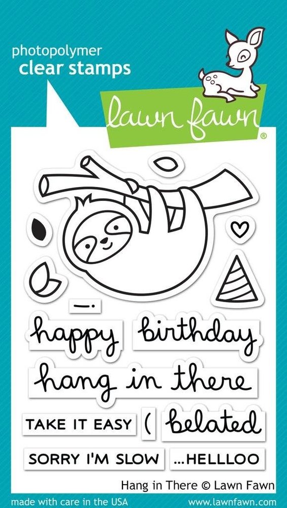 Lawn Fawn Hang in There Clear Stamps (LF1311) Lawn Fawn Hang in There Clear Stamps (LF1311)
