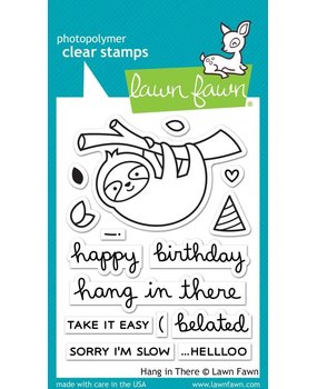 Lawn Fawn Hang in There Clear Stamps (LF1311) Lawn Fawn Hang in There Clear Stamps (LF1311)