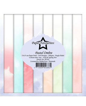 Paper Favourites Pastel Ombre 6x6 Inch Paper Pack (PF242)