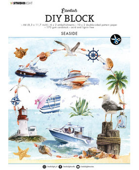 Studio Light Seaside A4 DIY Block (SL-ES-DCB42) Studio Light Seaside A4 DIY Block (SL-ES-DCB42)