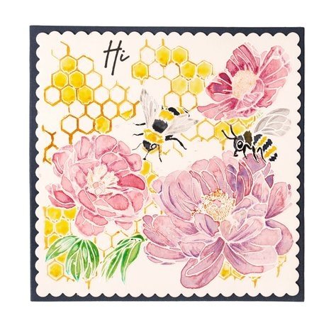 Studio Light Essentials Clear Stamp Honey Bees (SL-ES-STAMP425)