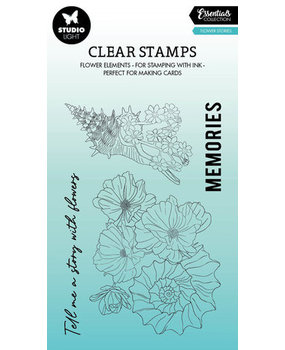 Studio Light Essentials Clear Stamp Flower Stories (SL-ES-STAMP426)* Studio Light Essentials Clear Stamp Flower Stories (SL-ES-STAMP426)*