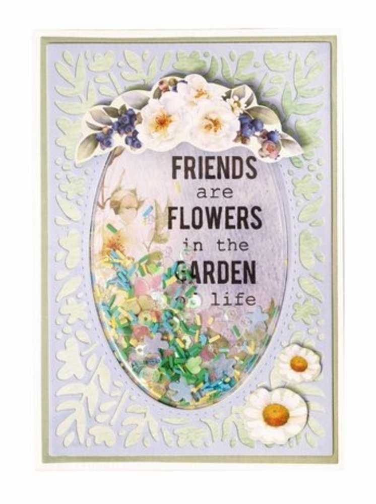Studio Light Essentials Snijmal Floral Border Card (SL-ES-CD518) Studio Light Essentials Snijmal Floral Border Card (SL-ES-CD518)