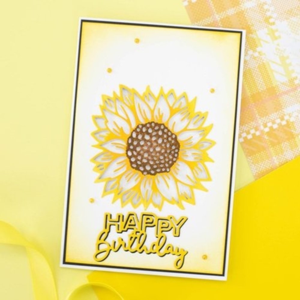 Gemini Statement Cut-in Cut-Out Splendid Sunflower Elements Dies (GEM-MD-ELE-SSUN)