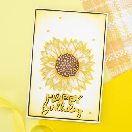 Gemini Statement Cut-in Cut-Out Splendid Sunflower Elements Dies (GEM-MD-ELE-SSUN)