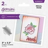 Gemini Statement Cut-in Cut-Out Regal Rose Elements Dies (GEM-MD-ELE-REGALR)