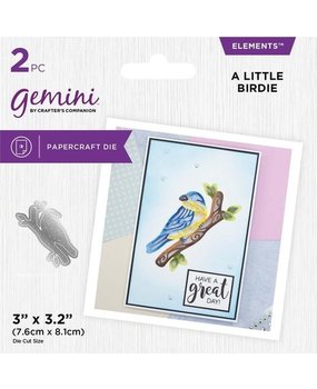 Gemini Statement Cut-in Cut-Out A Little Birdie Elements Dies (GEM-MD-ELE-ALBIRD)