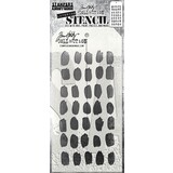 Stampers Anonymous Tim Holtz Brush Mark Layering Stencil (THS167)
