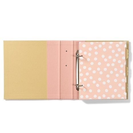 Simple Stories SN@P! Binder 6x8 Inch Blush (10731) Simple Stories SN@P! Binder 6x8 Inch Blush (10731)