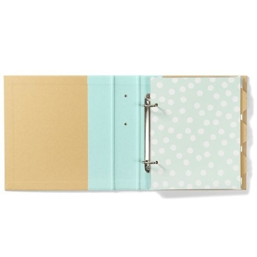 Simple Stories SN@P! Binder 6x8 Inch Robin's Egg (10734) Simple Stories SN@P! Binder 6x8 Inch Robin's Egg (10734)