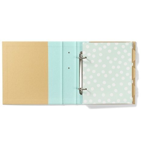 Simple Stories SN@P! Binder 6x8 Inch Robin's Egg (10734) Simple Stories SN@P! Binder 6x8 Inch Robin's Egg (10734)