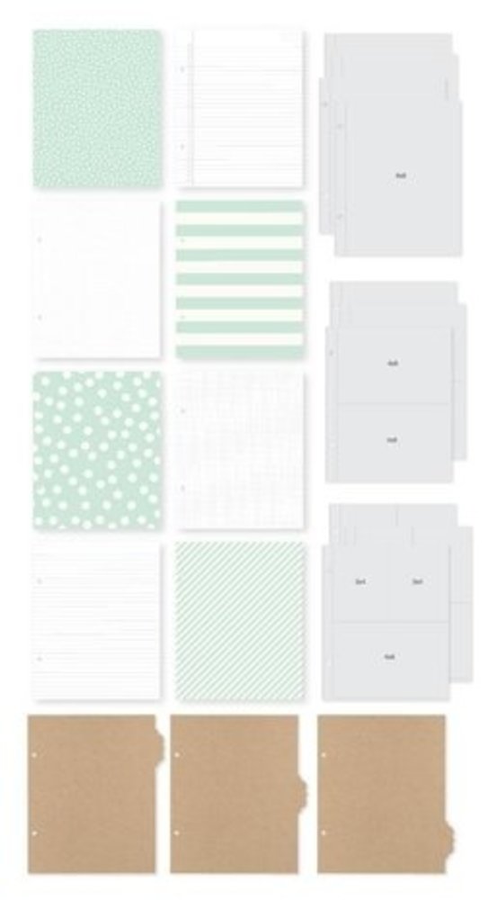 Simple Stories SN@P! Binder 6x8 Inch Robin's Egg (10734) Simple Stories SN@P! Binder 6x8 Inch Robin's Egg (10734)