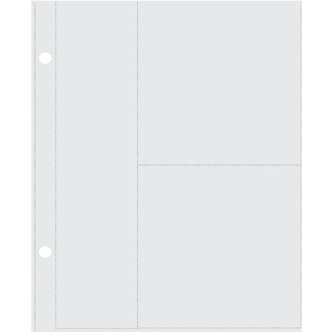 Simple Stories SN@P! Pocket Page Refills 4x4/2x8 Inch (2006)