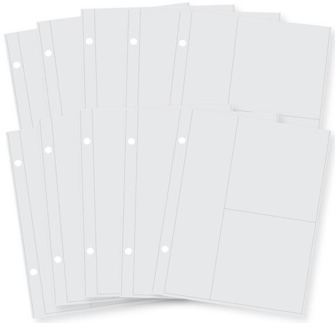 Simple Stories SN@P! Pocket Page Refills 4x4/2x8 Inch (2006)