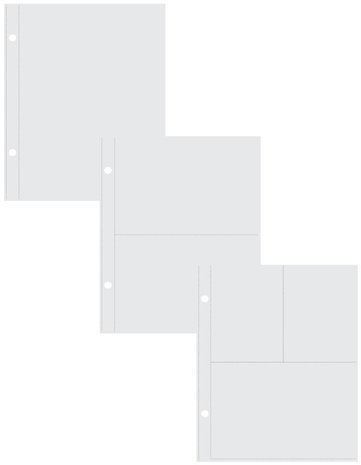 Simple Stories SN@P! Pocket Page Refills Multi 6x8 Inch (10439) Simple Stories SN@P! Pocket Page Refills Multi 6x8 Inch (10439)