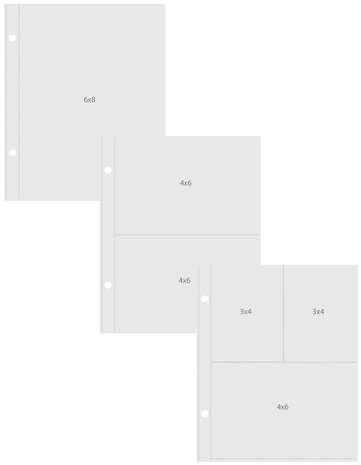 Simple Stories SN@P! Pocket Page Refills Multi 6x8 Inch (10439) Simple Stories SN@P! Pocket Page Refills Multi 6x8 Inch (10439)