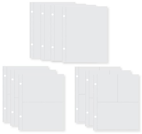 Simple Stories SN@P! Pocket Page Refills Multi 6x8 Inch (10439) Simple Stories SN@P! Pocket Page Refills Multi 6x8 Inch (10439)