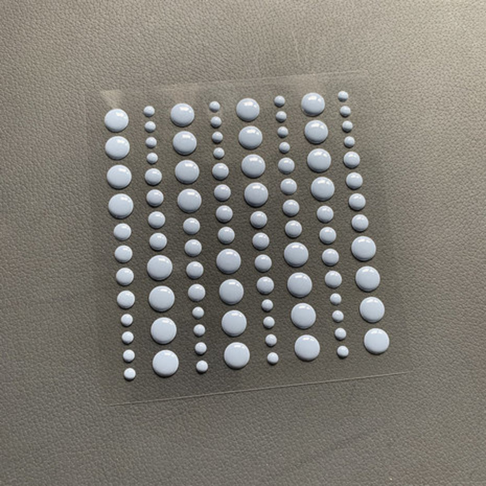 Simple and Basic Adhesive Enamel Dots Pigeon Blue (SBA005) Simple and Basic Adhesive Enamel Dots Pigeon Blue (SBA005)