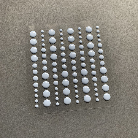 Simple and Basic Adhesive Enamel Dots Pigeon Blue (SBA005) Simple and Basic Adhesive Enamel Dots Pigeon Blue (SBA005)