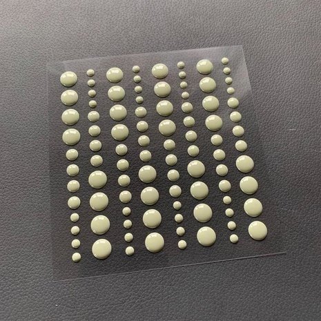 Simple and Basic Adhesive Enamel Dots Sage (SBA013) Simple and Basic Adhesive Enamel Dots Sage (SBA013)