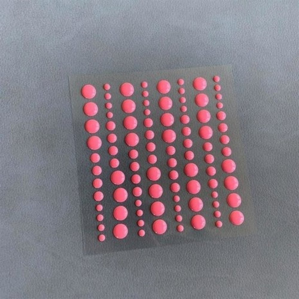 Simple and Basic Adhesive Enamel Dots Fresh Peach (SBA015) Simple and Basic Adhesive Enamel Dots Fresh Peach (SBA015)