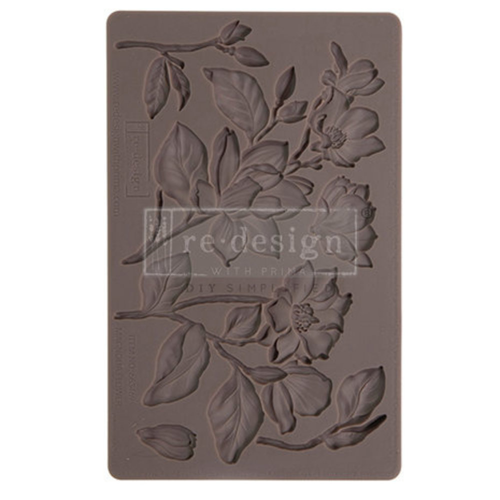 Re-Design Magnolia Blooms 5x8 Inch Decor Mould (663469) Re-Design Magnolia Blooms 5x8 Inch Decor Mould (663469)