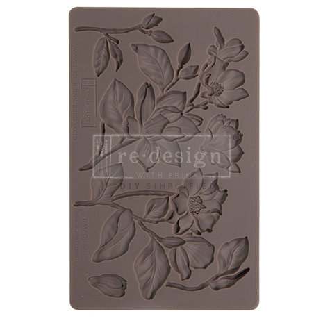 Re-Design Magnolia Blooms 5x8 Inch Decor Mould (663469) Re-Design Magnolia Blooms 5x8 Inch Decor Mould (663469)
