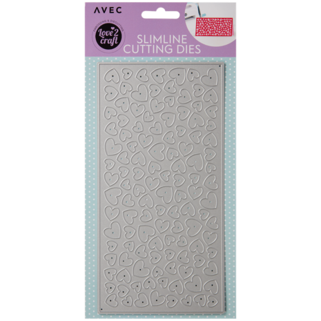 Love2Craft Slimline Cutting Dies Harten (3008878)