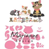 Marianne Design Collectable Eline's Kitten (COL1454)