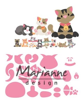 Marianne Design Collectable Eline's Kitten (COL1454) Marianne Design Collectable Eline's Kitten (COL1454)