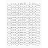 My Favorite Things Scallop Stripe Clear Stamps (SY-33)